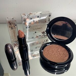 LOT of 2 limited edition MAC lipstick and bronzer